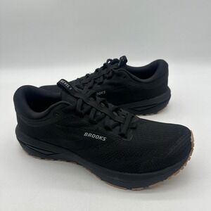 Brooks 1104351D072 Mens Size 9.5 D Revel 7 Sneakers Black/Gum Running Shoes